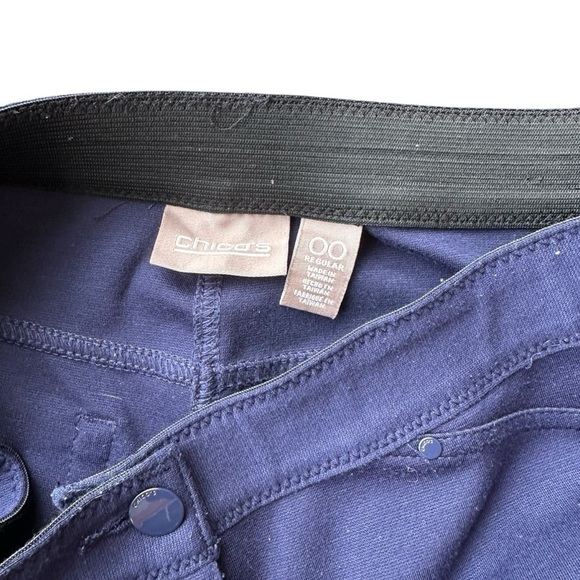 Chico's Blue Straight Leg Pants for Effortless Style - Picture 9 of 9